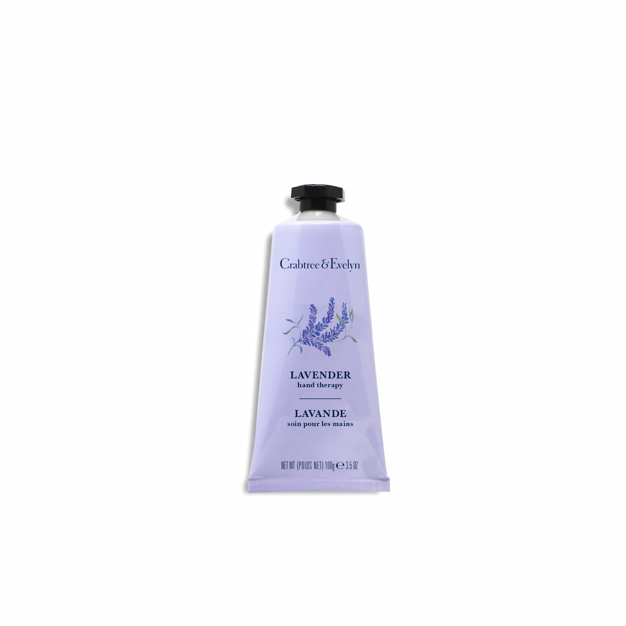 Crabtree & Evelyn Lavender Hand Therapy – Ultra-Moisturising Hand Cream, 3.5 oz