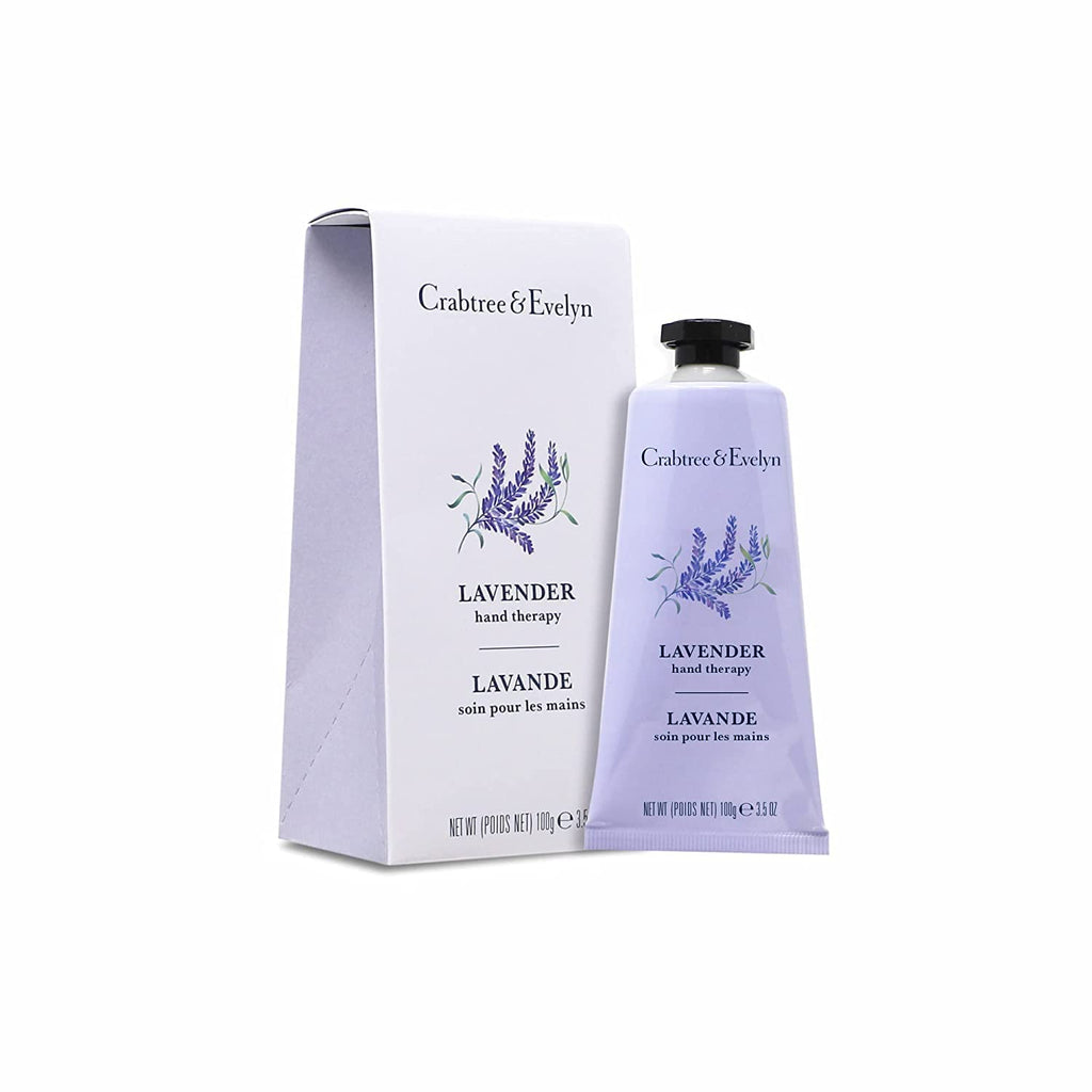 Crabtree & Evelyn Lavender Hand Therapy – Ultra-Moisturising Hand Cream, 3.5 oz