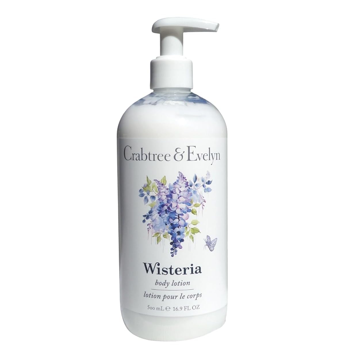 Crabtree & Evelyn Wisteria Body Lotion 16.9 oz – Deep Hydration with Shea & Botanicals
