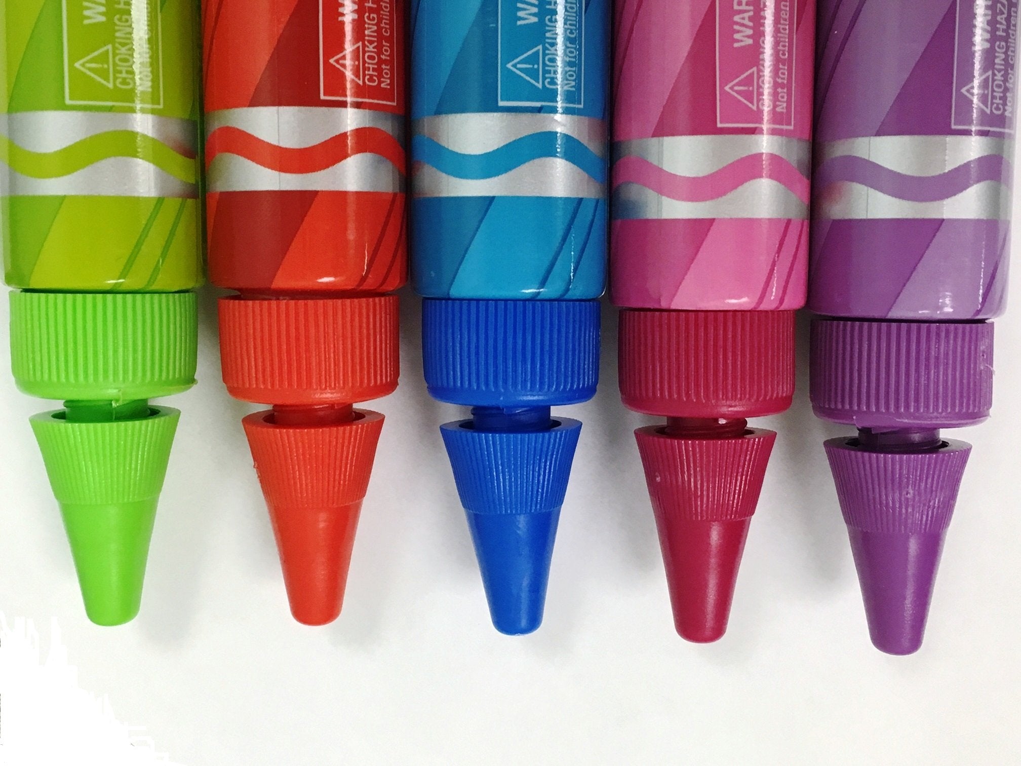 Crayola Crayon Kids Body Wash Tubes – Fun Colored & Scented Set of 5