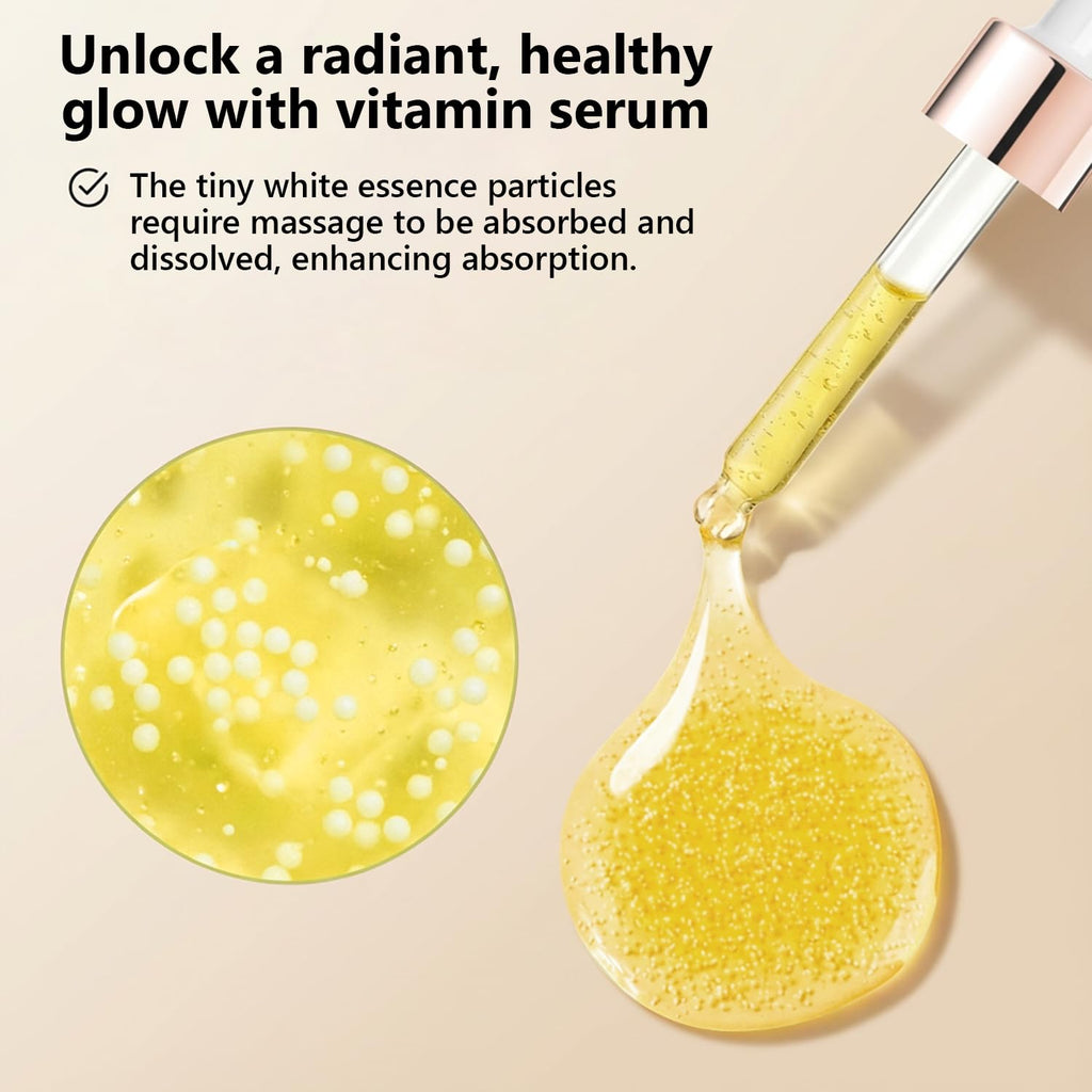 Createreedo Vitamin C Serum for Face – Brightening, Anti-Aging with Niacinamide & Hyaluronic Acid