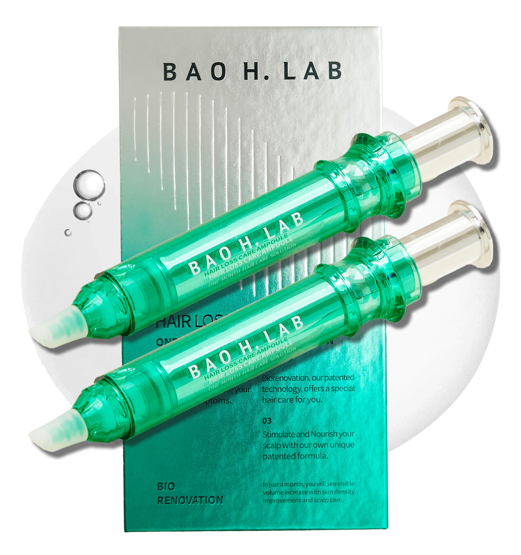 BAO_H.LAB Hair Loss Care Ampoule – CrediThink, 2 Ampoules, Non-Greasy