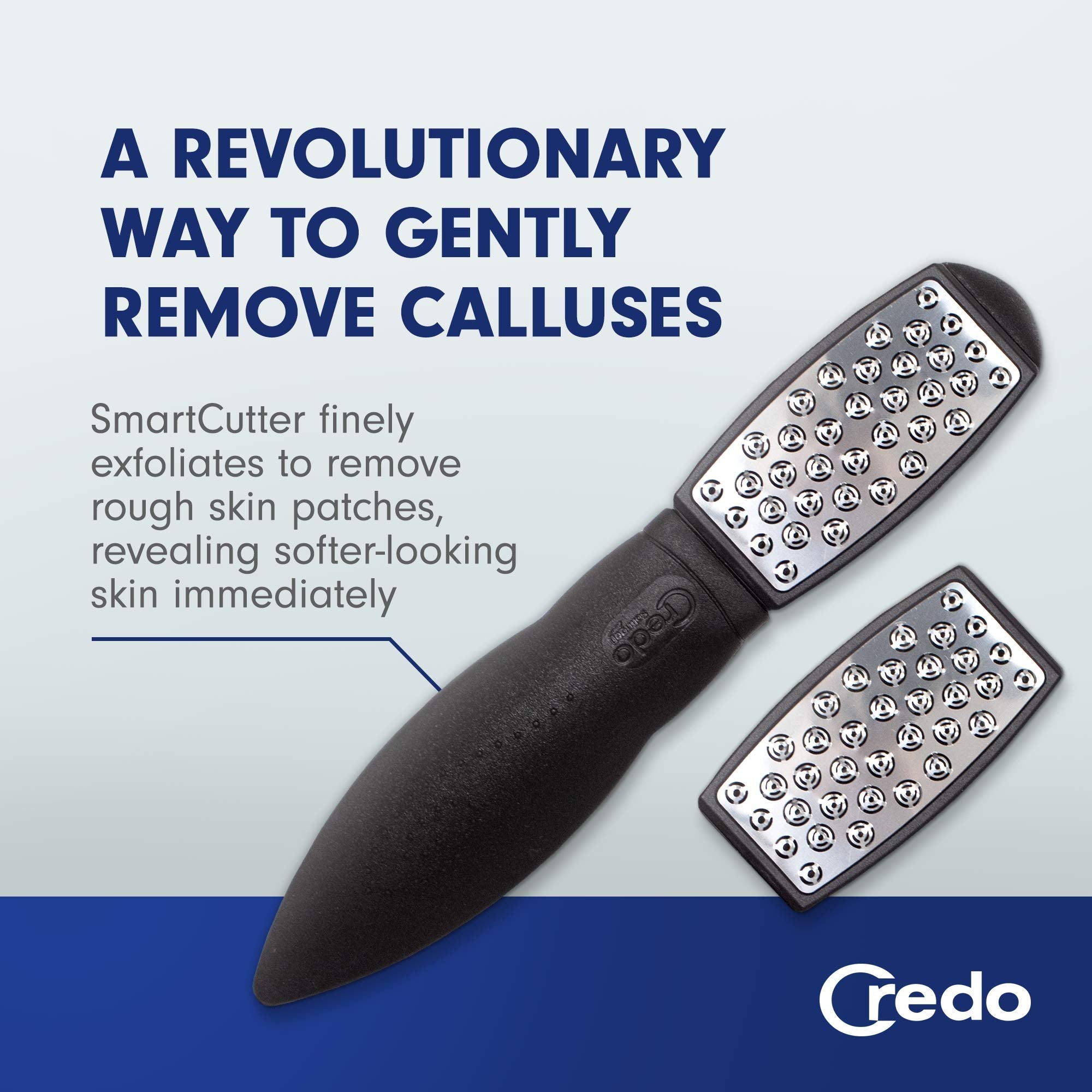 Credo Solingen Smart Cutter Callus Remover – Gentle Foot File & Pedicure Tool
