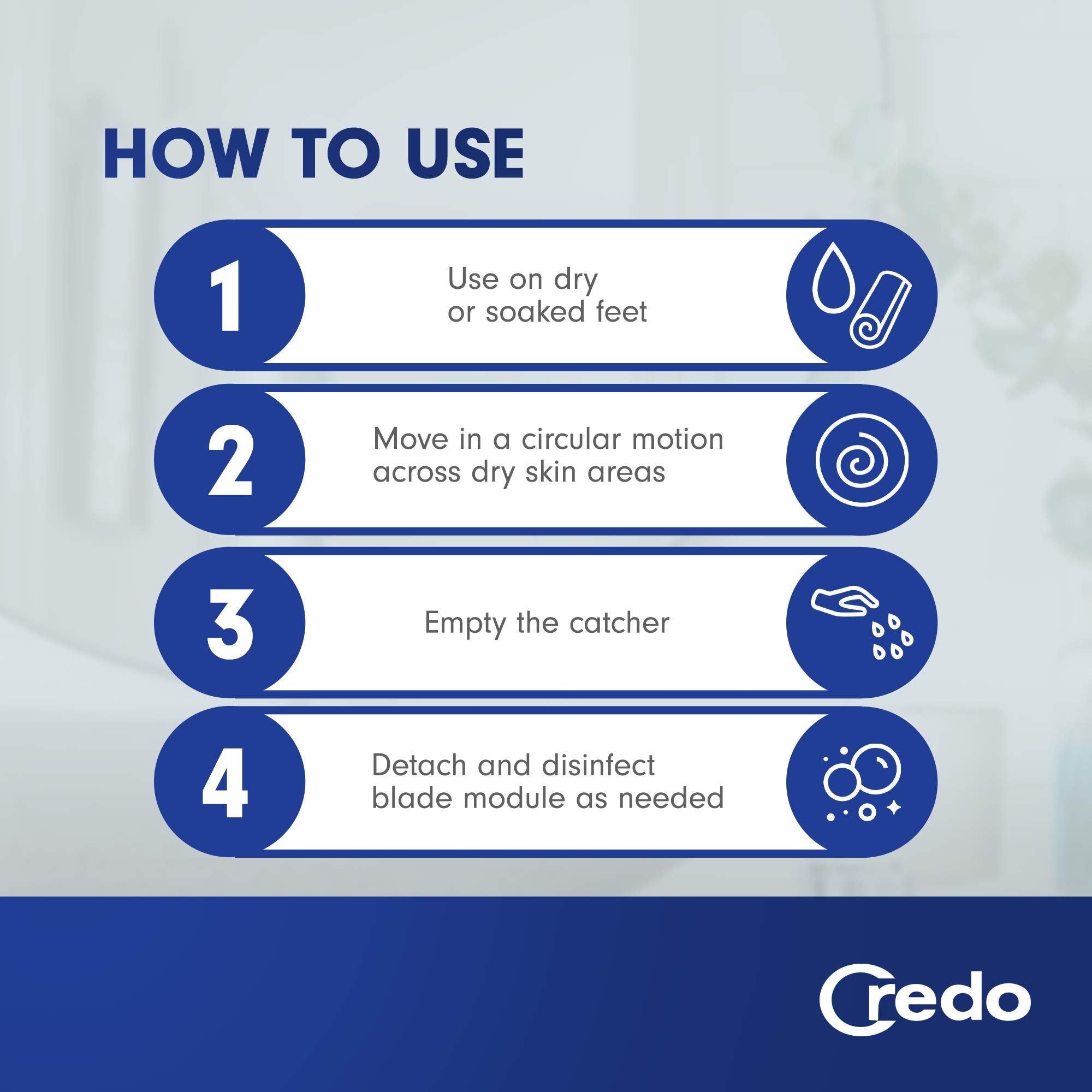 Credo Solingen Smart Cutter Callus Remover – Gentle Foot File & Pedicure Tool