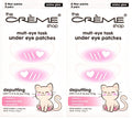 The Crème Shop Mult-Eye Task Under Eye Patches – Anime Glow, Vitamin C, Hyaluronic Acid & Strawberry (Pack of 2/Set of 6)