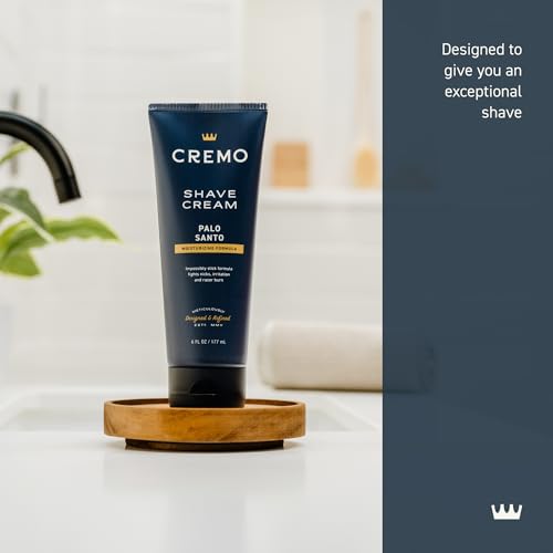 Cremo Palo Santo Shave Cream (2 Pack) – Ultra-Slick, Nicks & Razor Burn Protection