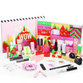 Crephy Makeup Kit for Women - All-in-One Beauty Set (Eyeshadow, Lip Gloss, Concealer, Mascara, Blush)