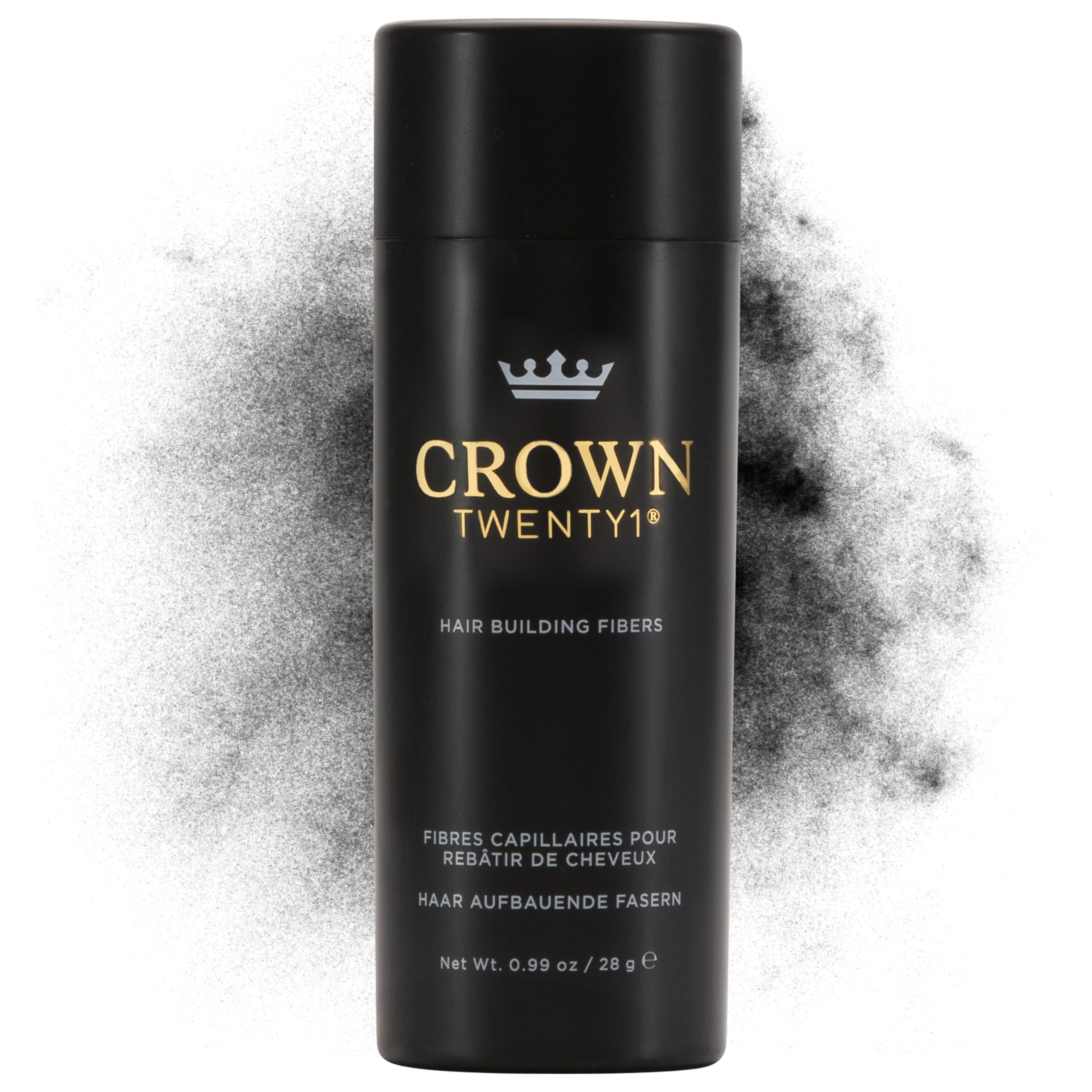 CROWN Hair Building Fibers (28g) – Instant Thick Look, 13 Shades | CROWN TWENTY1