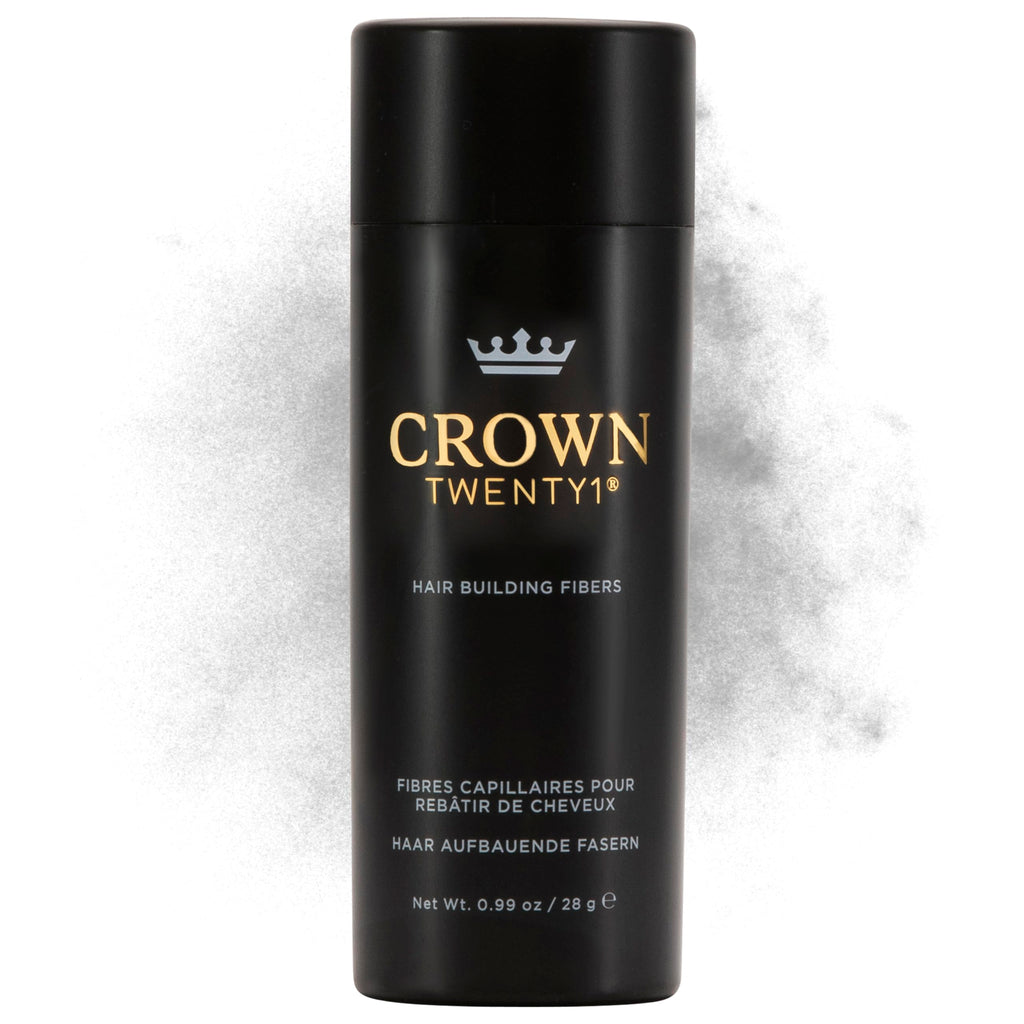 CROWN Hair Building Fibers (28g) – Instant Thinning Hair Concealment, 13 Shades