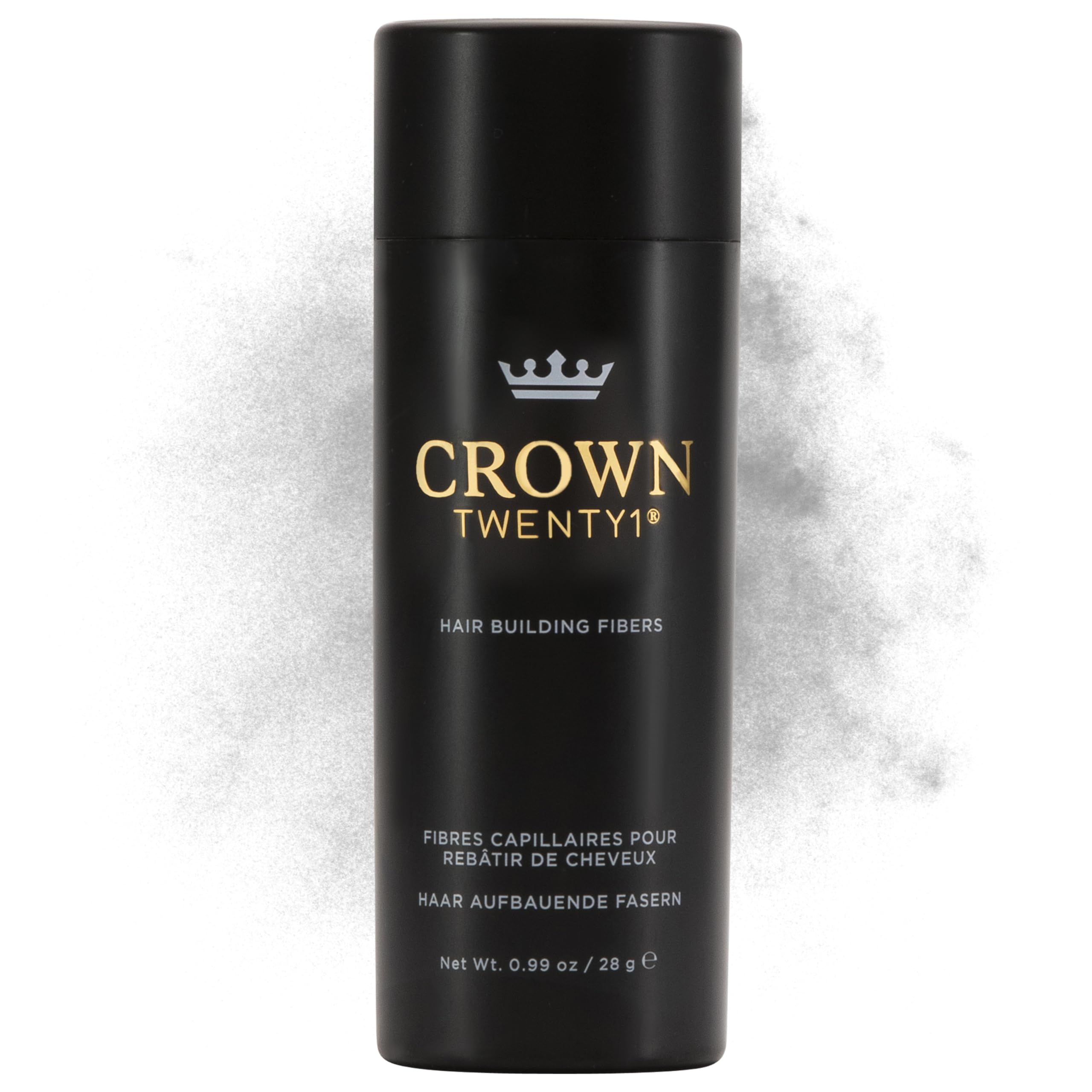 CROWN Hair Building Fibers (28g) – Instant Thinning Hair Concealment, 13 Shades