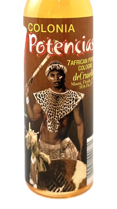 Crusellas 7 African Powers Cologne – 7 fl oz Pack of 2