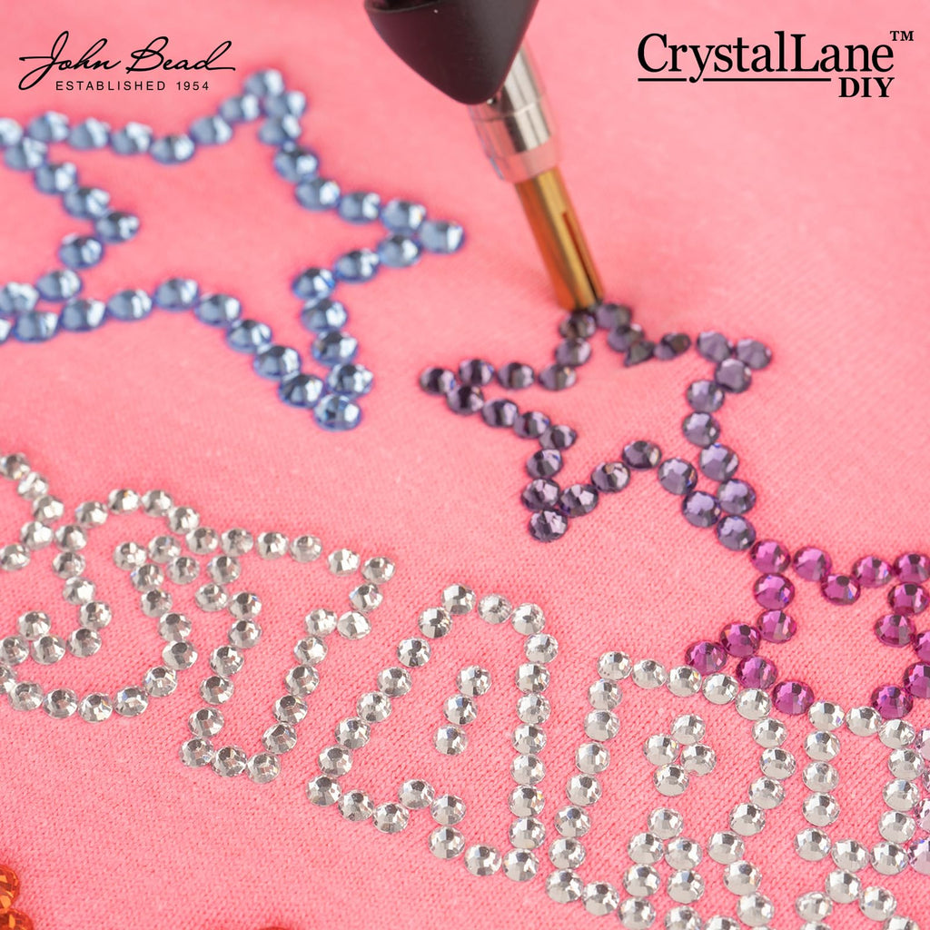 Crystal Lane Diy Flat Back Hotfix Rhinestones ss20 Citrine 4.7mm - 1440pcs