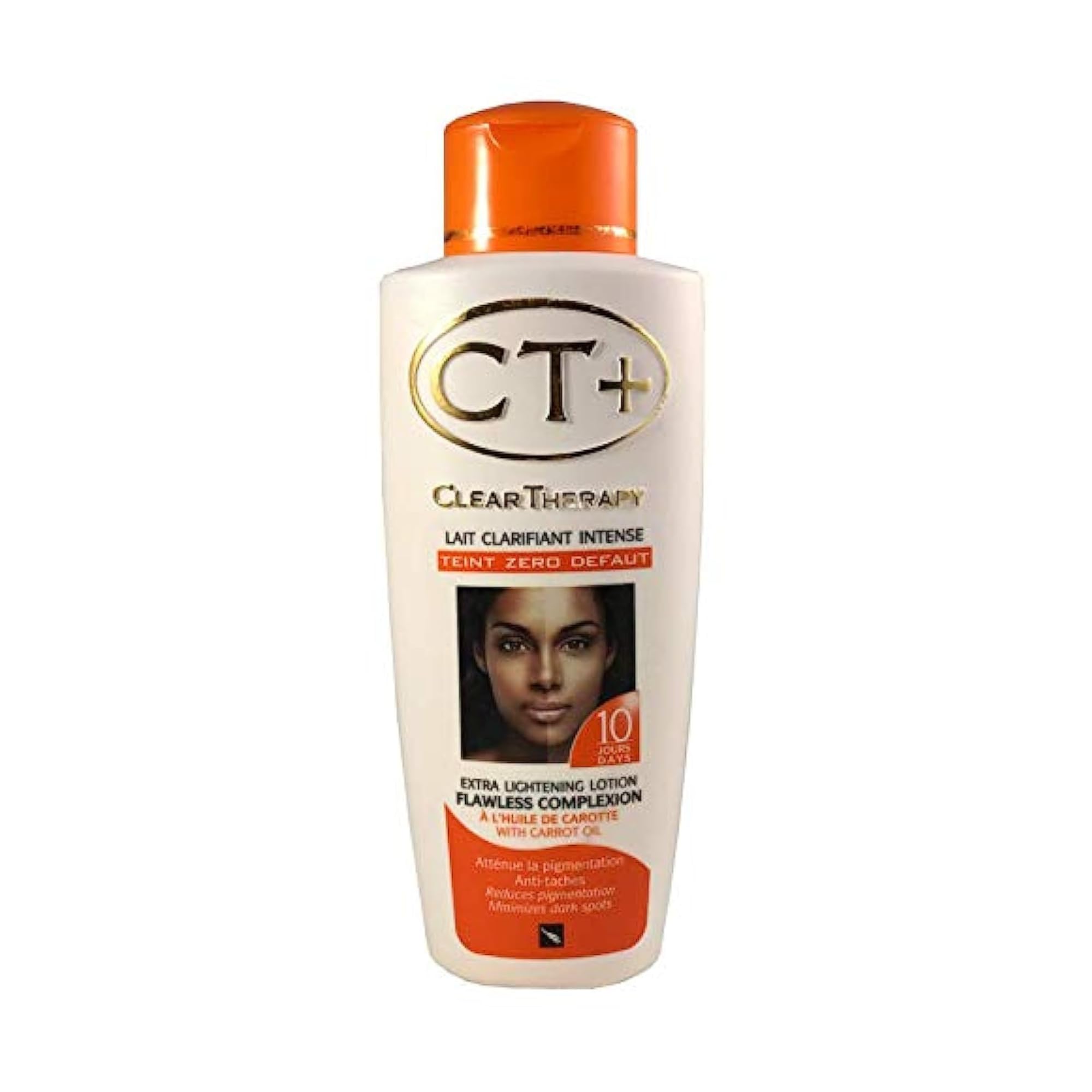CT+ Clear Therapy Lotion – Daily Moisturizer with Carrot Oil for Smooth, Even-Looking Skin (500ml)