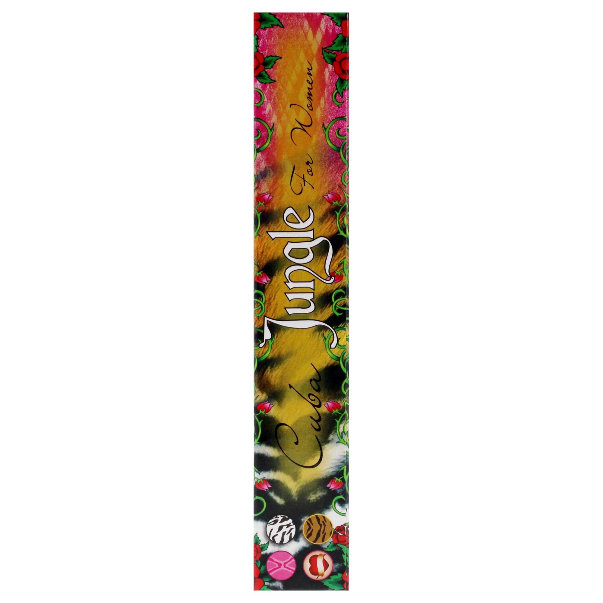 Cuba Jungle 4-Piece Gift Set for Women – Snake, Tiger, Zebra & Heartbreaker EDP 1.17 oz Each