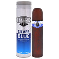 Cuba Silver Blue Eau de Toilette for Men – 3.3 oz EDT Spray | Woody Floral Musk