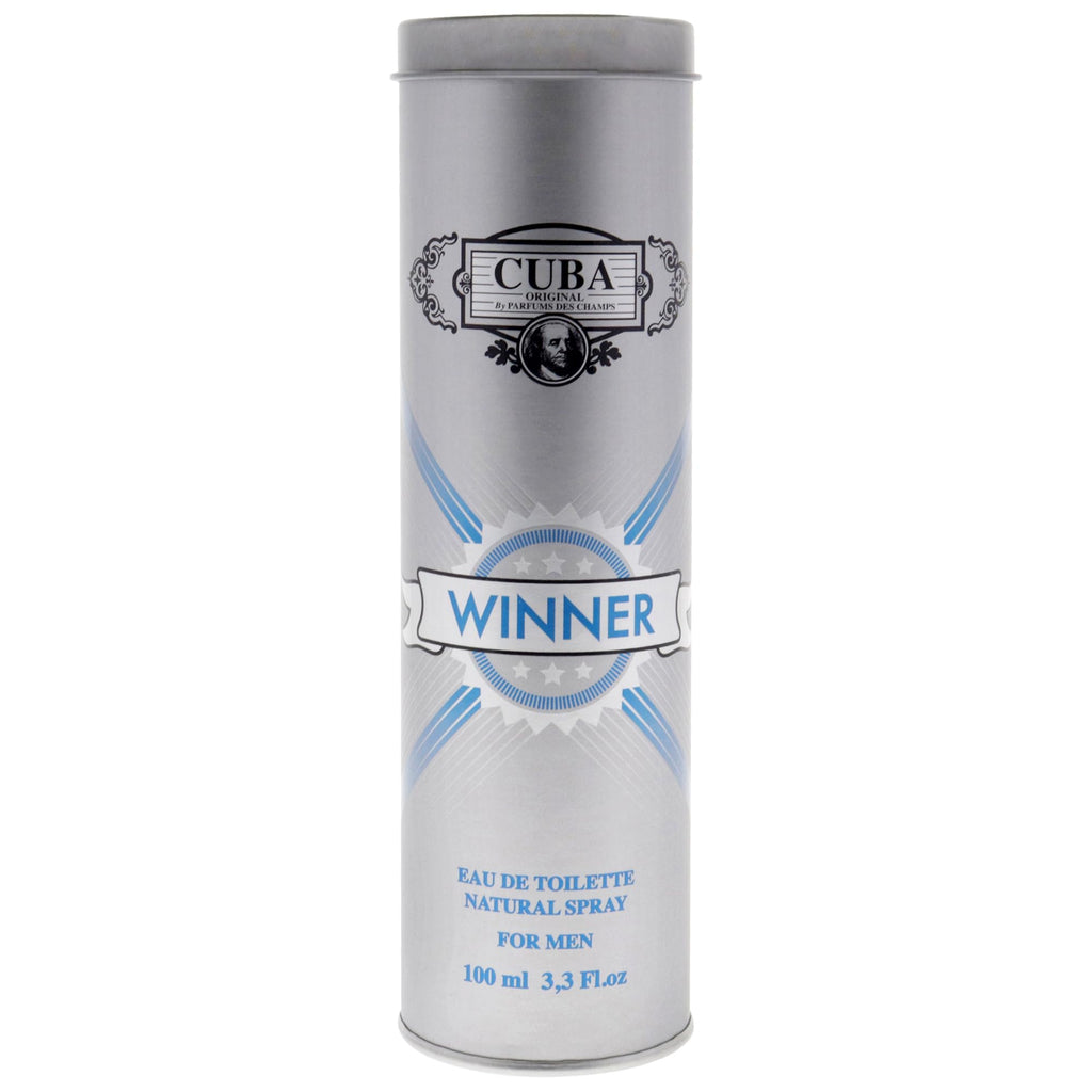 Cuba Winner Eau de Toilette for Men | 3.3 oz / 100 ml