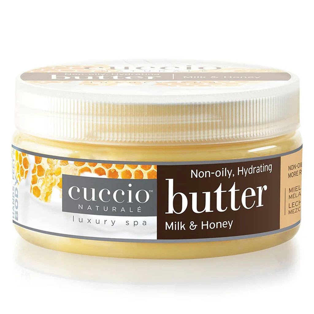 Cuccio Hand, Body & Foot Lotion – Milk & Honey Butter Blend | Ultra-Hydrating 8 oz
