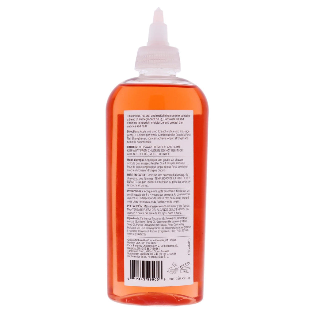 Cuccio Naturale Revitalizing Cuticle Oil – Hydrating Overnight Care for Dry Cuticles & Nails