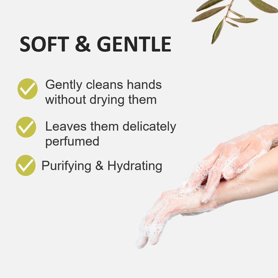 Cucina Purifying Hand Wash Refill – 2 x 1L, Coriander & Olive Tree, Made in Canada