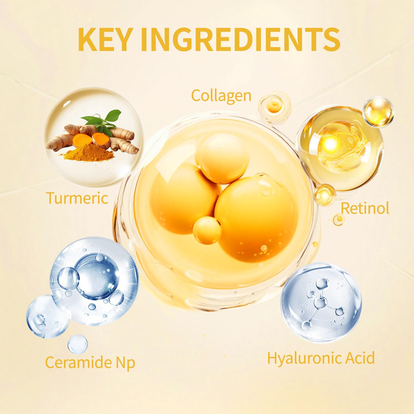 Cuemora Turmeric Overnight Mask with Bio-Collagen – Peel-Off Night Mask