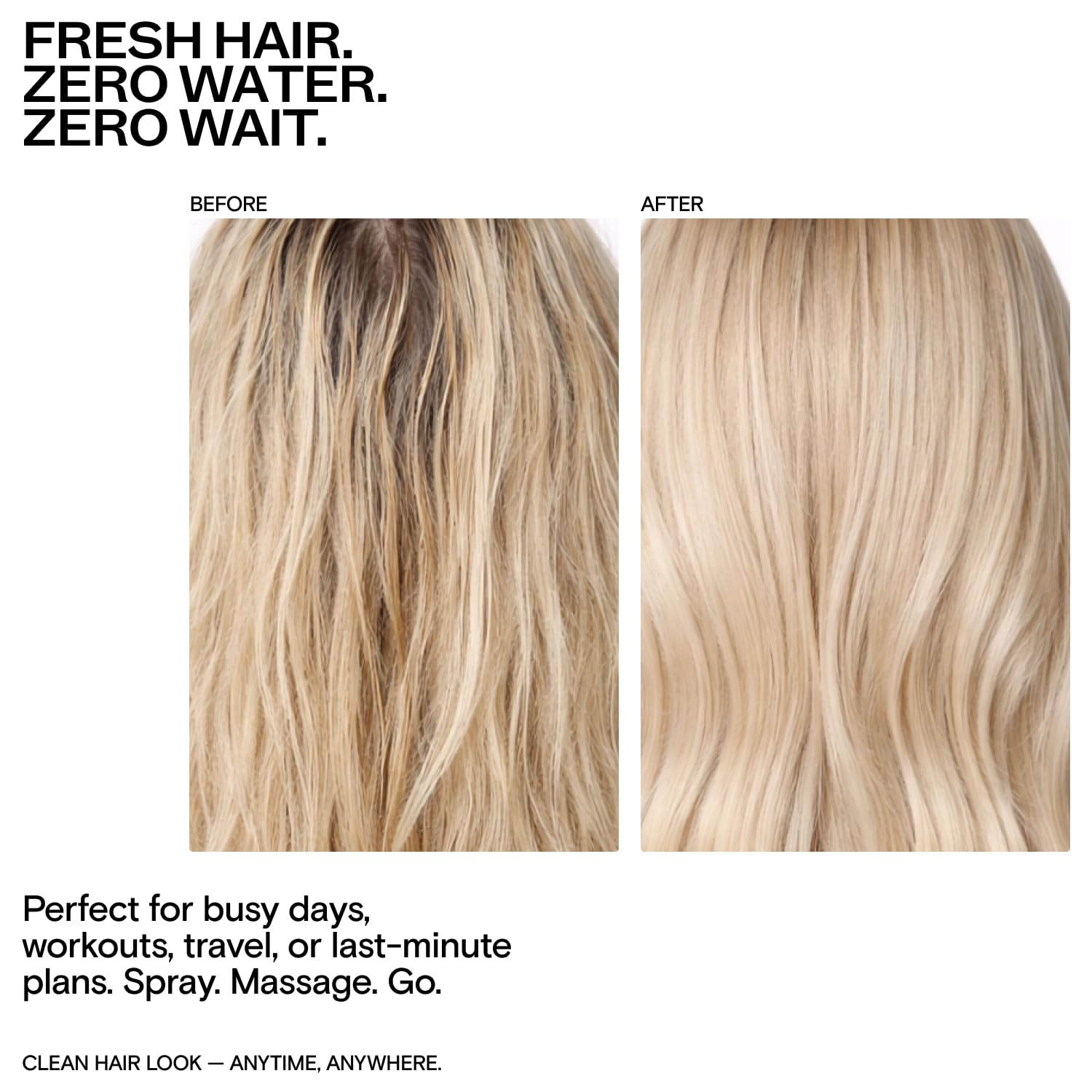 CULISE Korean Dry Shampoo Powder Spray - Non-Aerosol, oil absorption & root refresh (16-Week Supply)