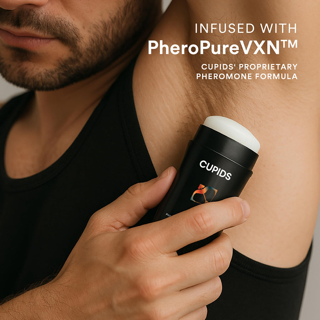 Cupids Hypnosis Deodorant for Men – Aluminum-Free, Pheromone-Infused, Vanilla Ember