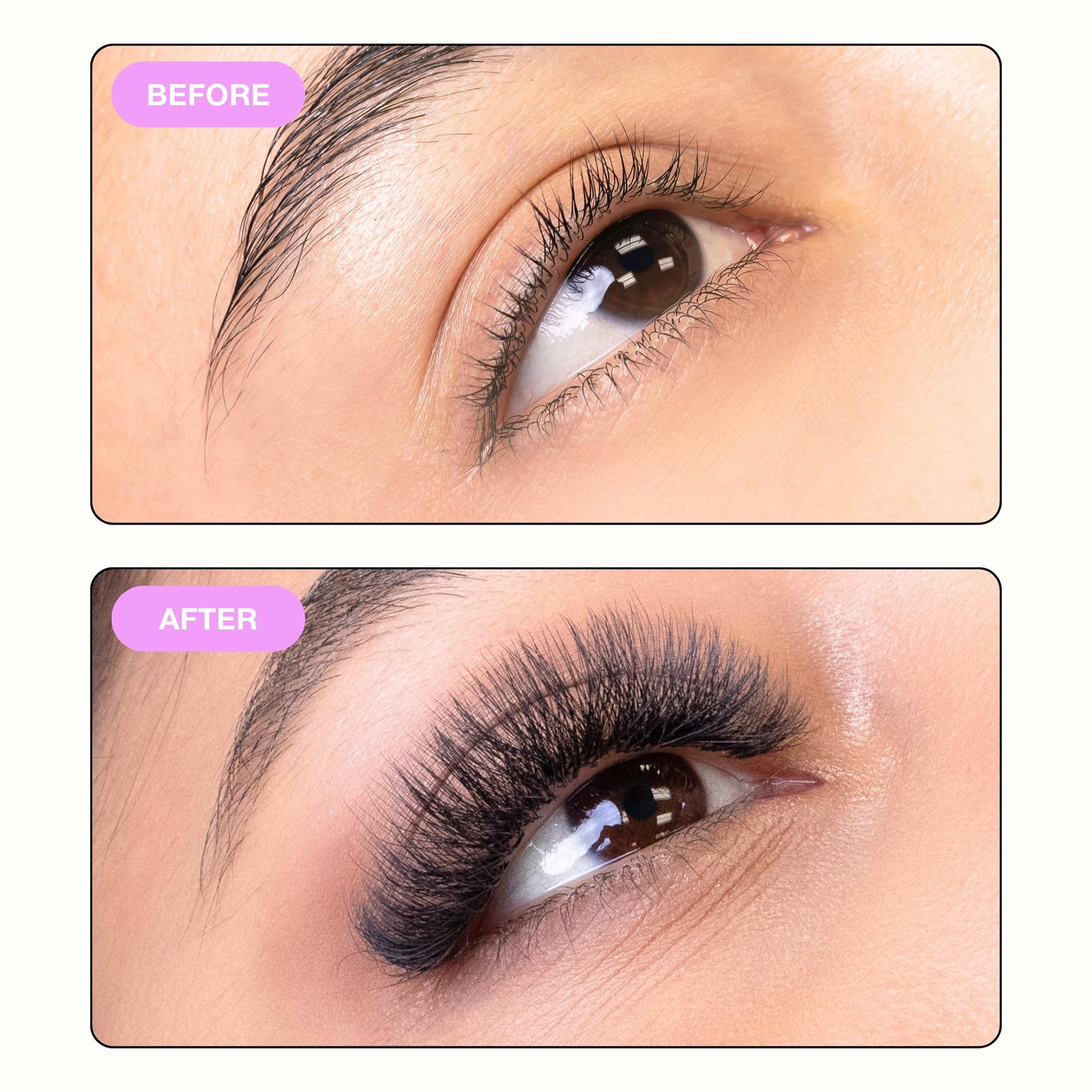 Curacoro 5D Clover Eyelash Extensions – 0.07mm, C/CC/D Curl, 8–15mm Mix & Single Length