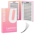 Curacoro LashFolio Narrow Promade Fans 10D-0.03 CC Curl – Handmade Volume Eyelashes