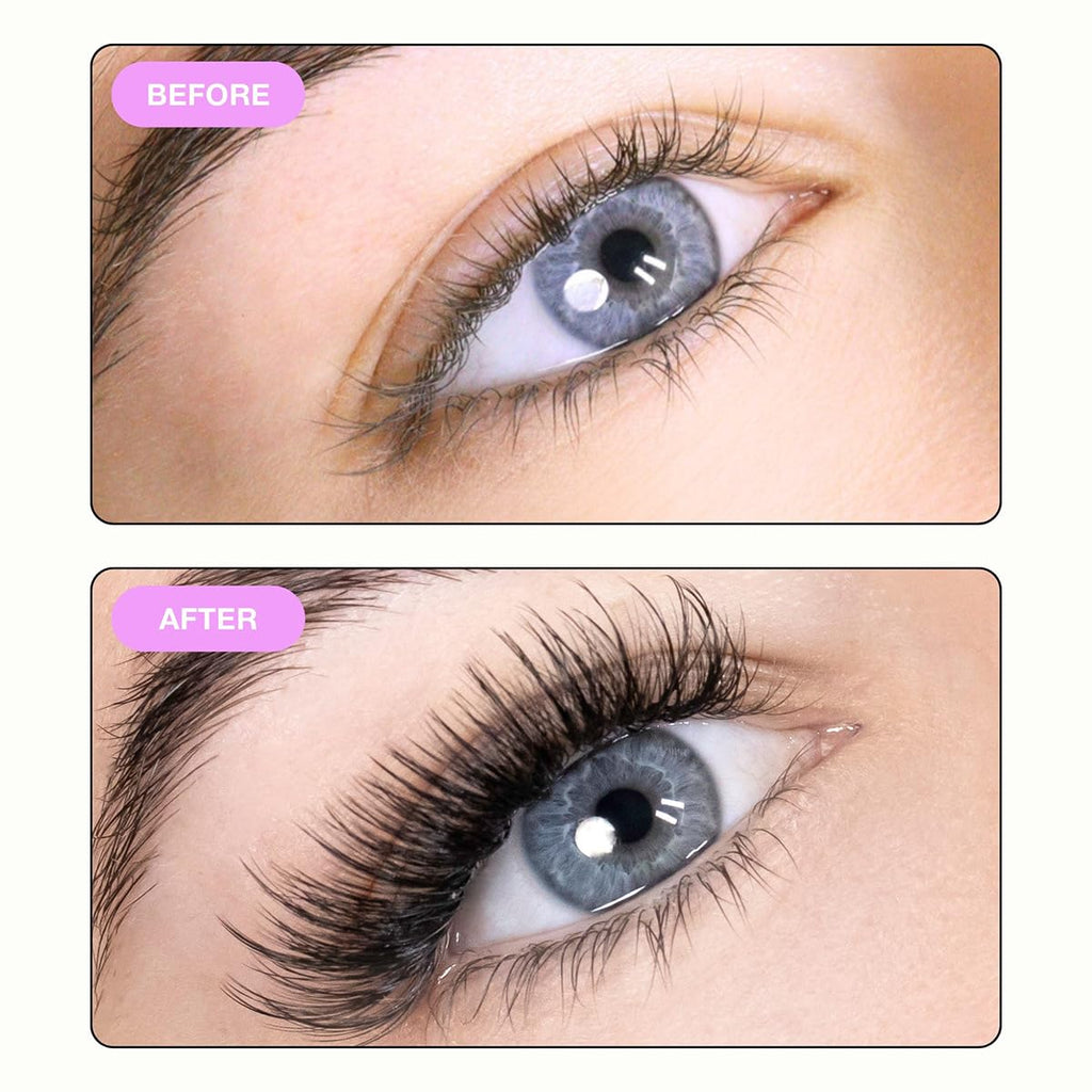 Curacoro Promade Wispy Fans — 9D 0.05 Lash Extensions, 9–17mm