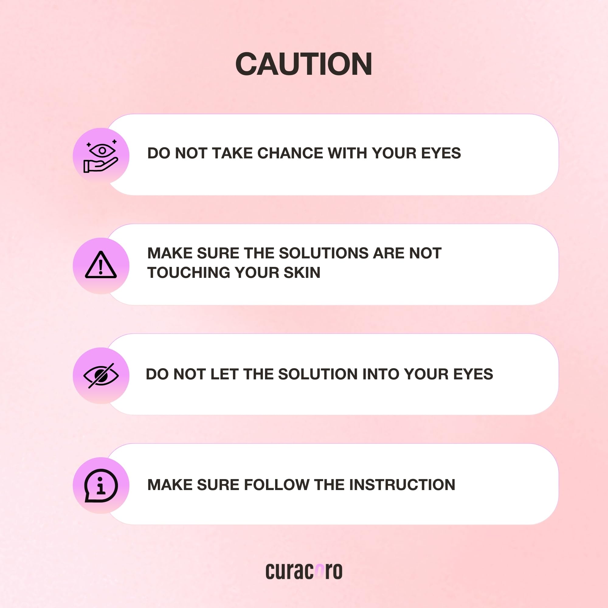 CURACORO Lash Lift Kit – Professional Eyelash Perm, 6-8 Week Curl, Nourishing Collagen