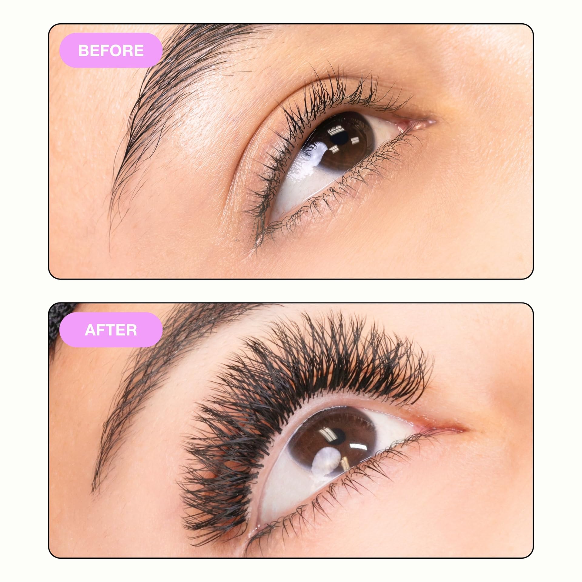 Curacoro YY Eyelashes Extensions - 2D Fans Volume, 0.05 C Curl, 9-15mm Mixed Tray