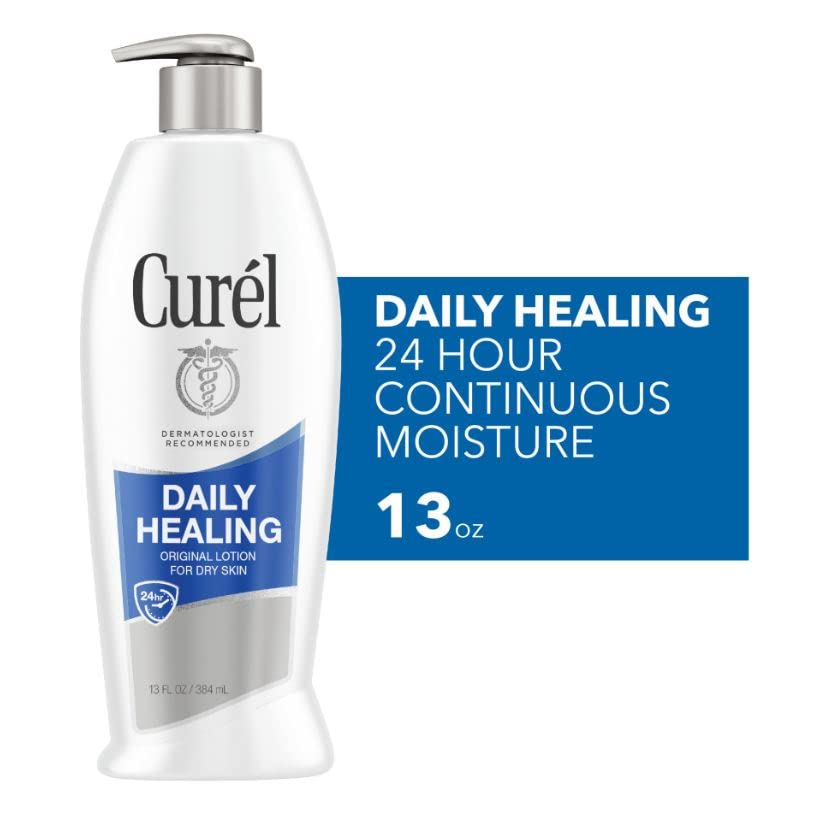 Curel Daily Healing Moisture Lotion Original Formula – 13 Fl Oz (Pack of 2)