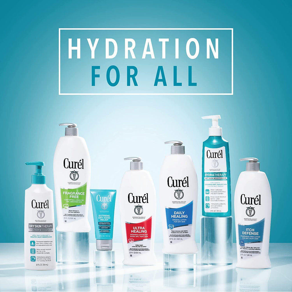 Curel Daily Healing Moisture Lotion Original Formula – 13 Fl Oz (Pack of 2)
