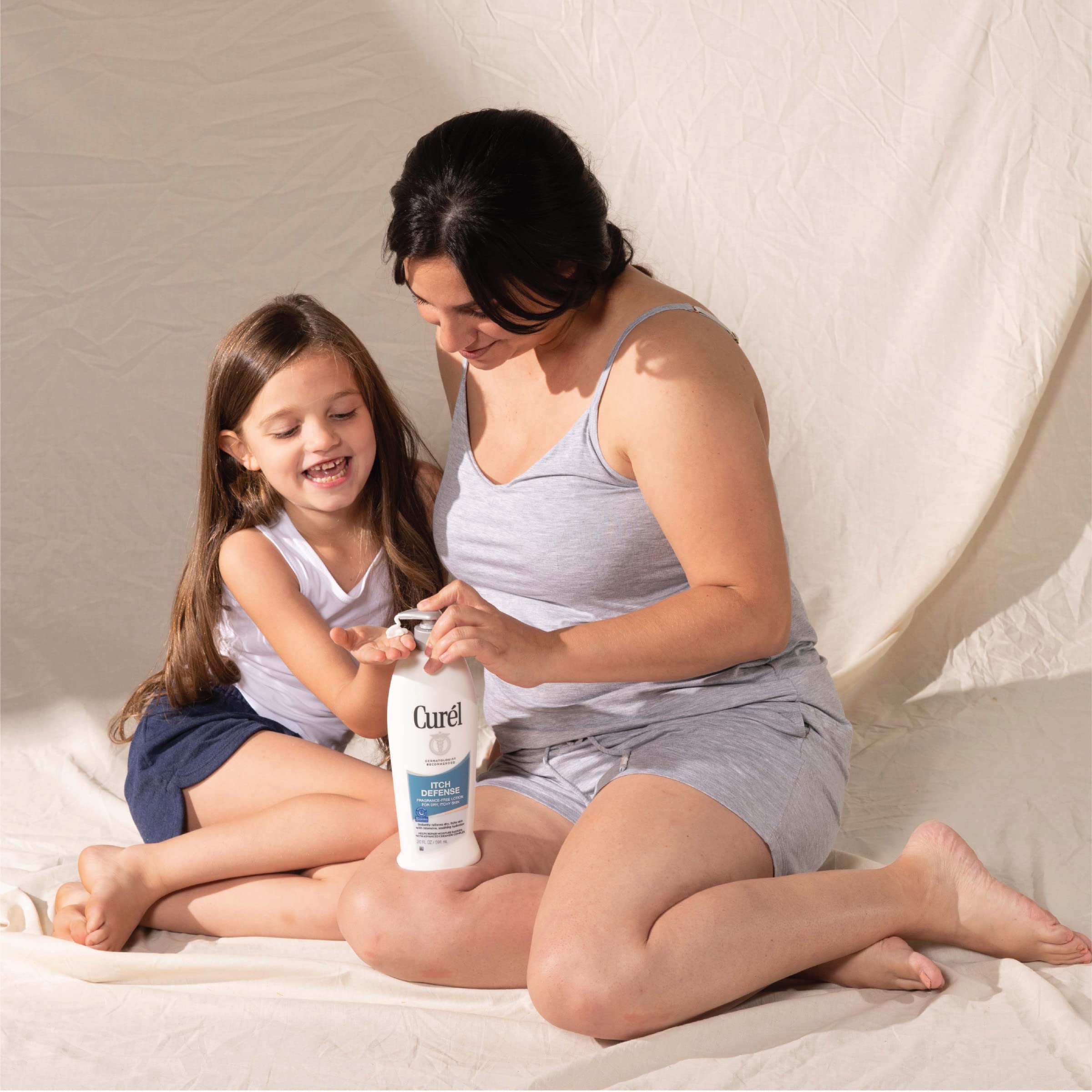 Curél Itch Defense Calming Body Lotion | Ceramide Complex for Dry, Itchy Skin