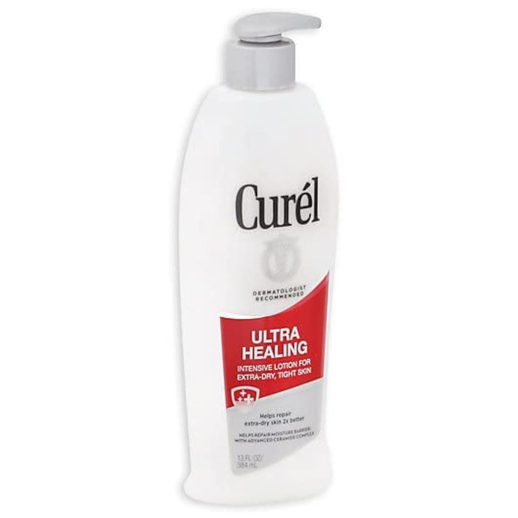 Curel Ultra Healing Lotion for Extra Dry Skin — 13 oz (Pack of 2)