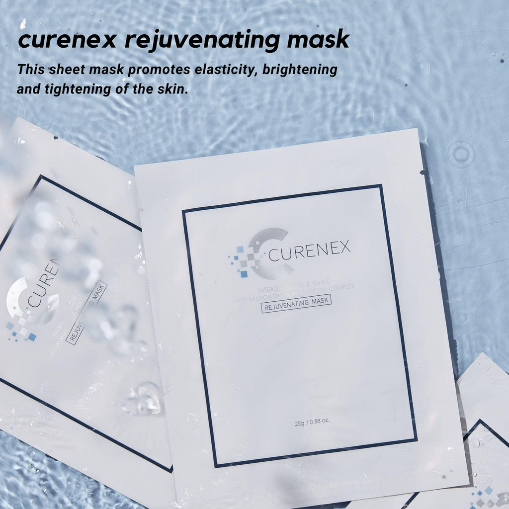 CURENEX Rejuvenating Salmon DNA Mask 30g (Pack of 5) – Hydration, Elasticity & Radiant Glow