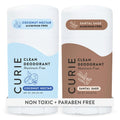 Curie Natural Deodorant for Women – Coconut Nectar + Santal Sage (Aluminum Free) 2pk