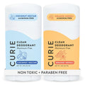 Curie Natural Deodorant for Women - Aluminum-Free Orange Neroli + Coconut Nectar (2pk)