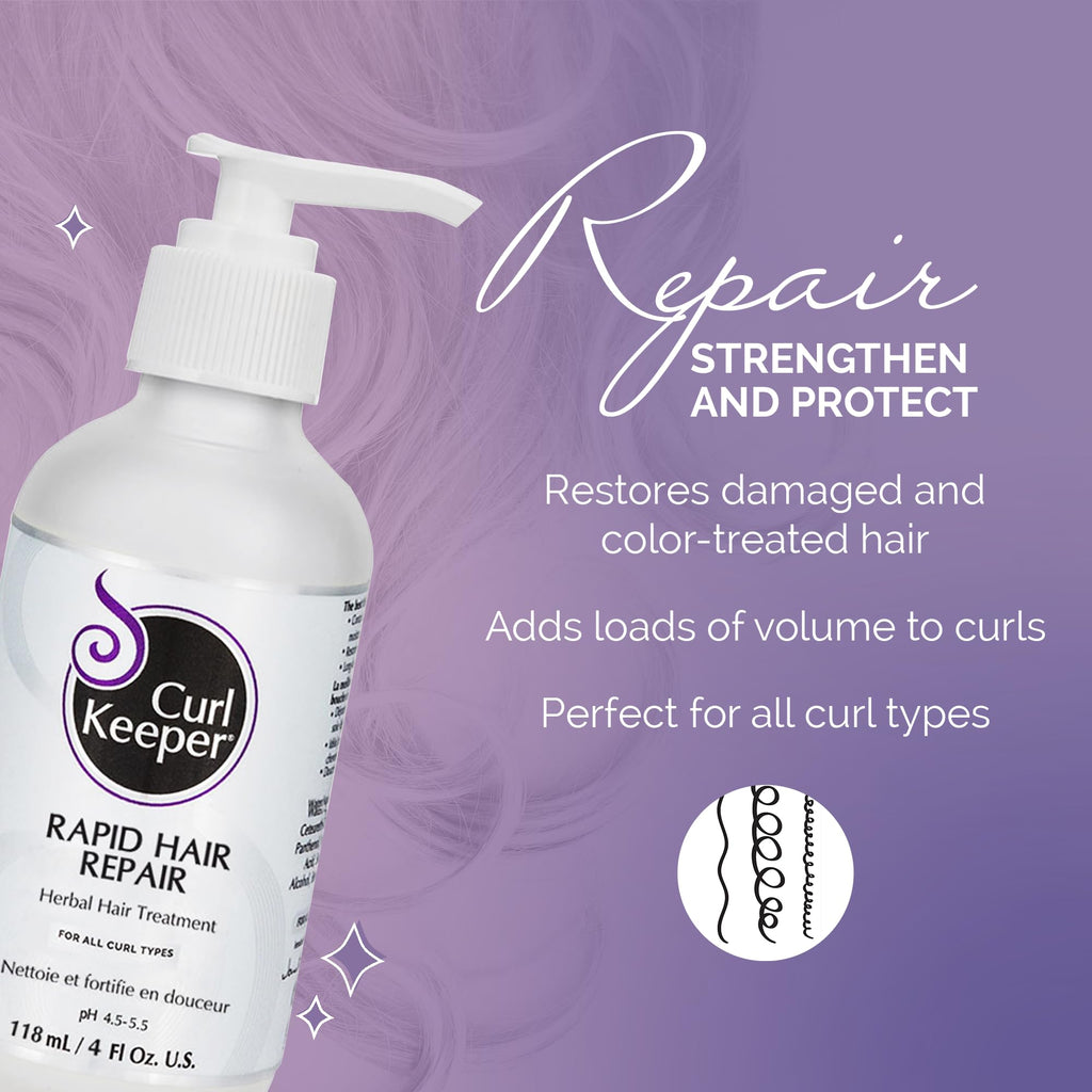 Curl Keeper Deep Conditioner – 4 Fl Oz | Repair Treatment for Color-Treated Curls