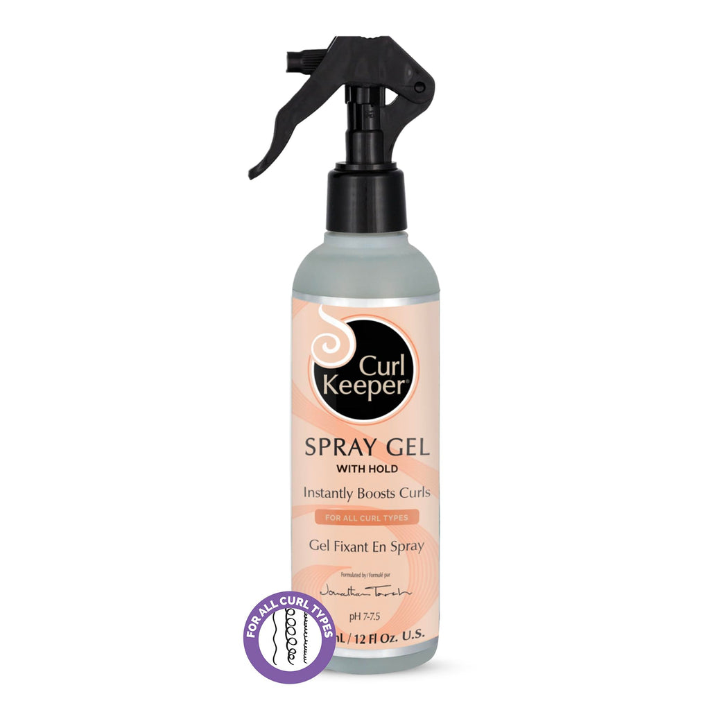 Curl Keeper Hair Gel for Curls – Water-Based Hold & Humidity Protection (12 oz)