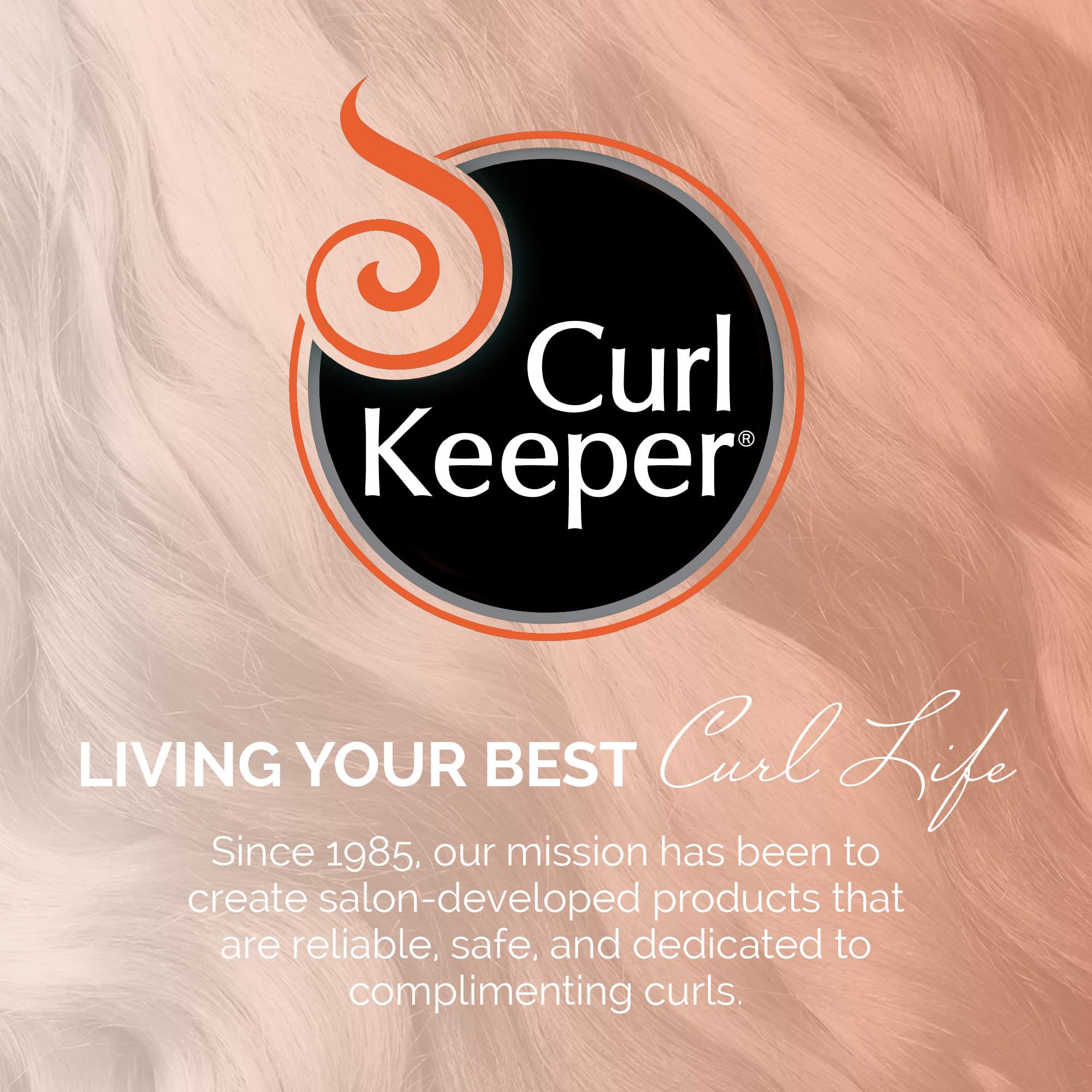 Curl Keeper Hair Gel for Curls – Water-Based Hold & Humidity Protection (12 oz)