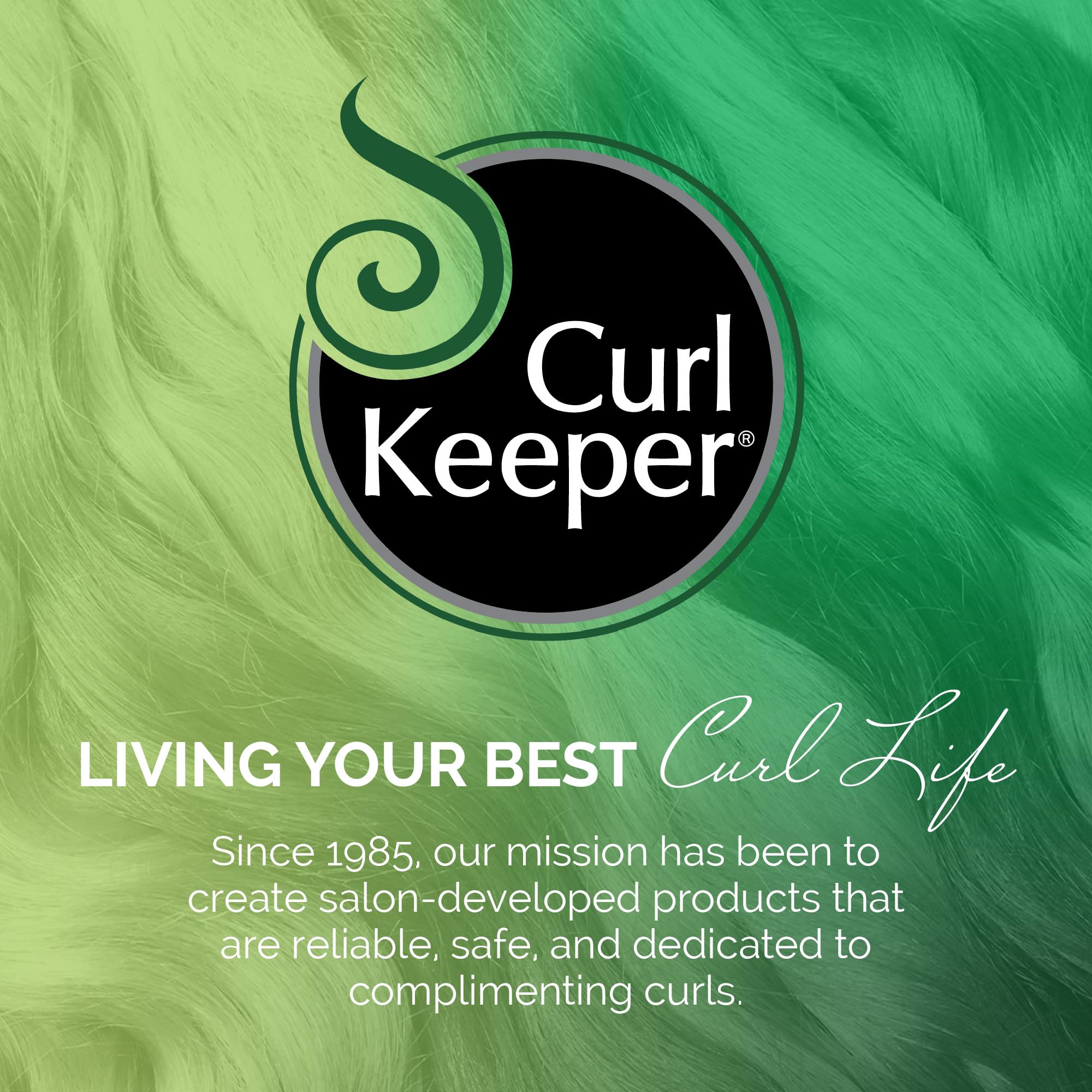 Curl Keeper Ultimate Hold Gel – Fragrance-Free, Water-Based, 12 oz for Frizz Control & Defined Curls