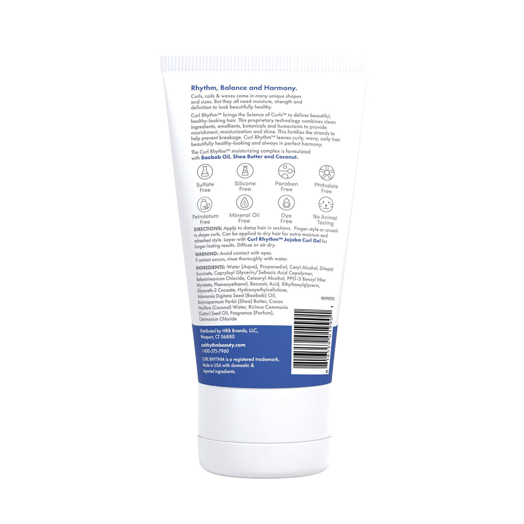 Curl Rhythm Curl Defining Cream – Frizz Control, Moisture & Shine for Curls (6 Oz, 3 Pack)