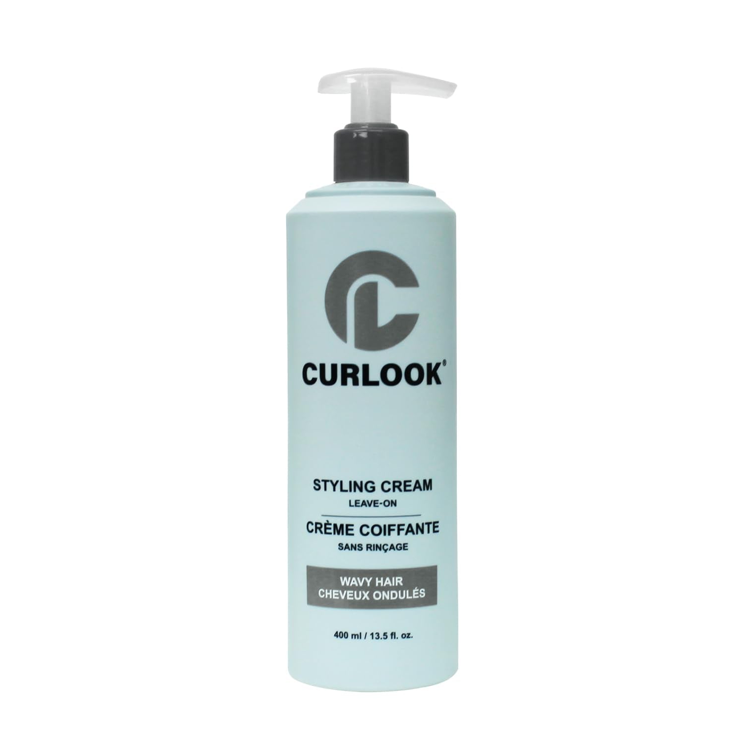 CURLOOK Wavy Hair Styling Cream | Silicone-Free 400ml for Soft, Defined Waves