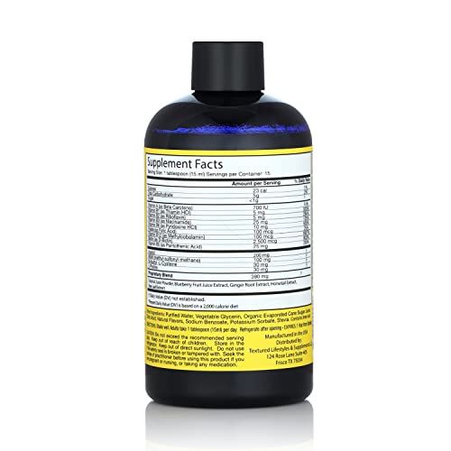 Curls Blueberry Bliss Liquid Hair Growth Vitamin – Grow, Strengthen & Maintain Hair, Nails & Skin (8oz)