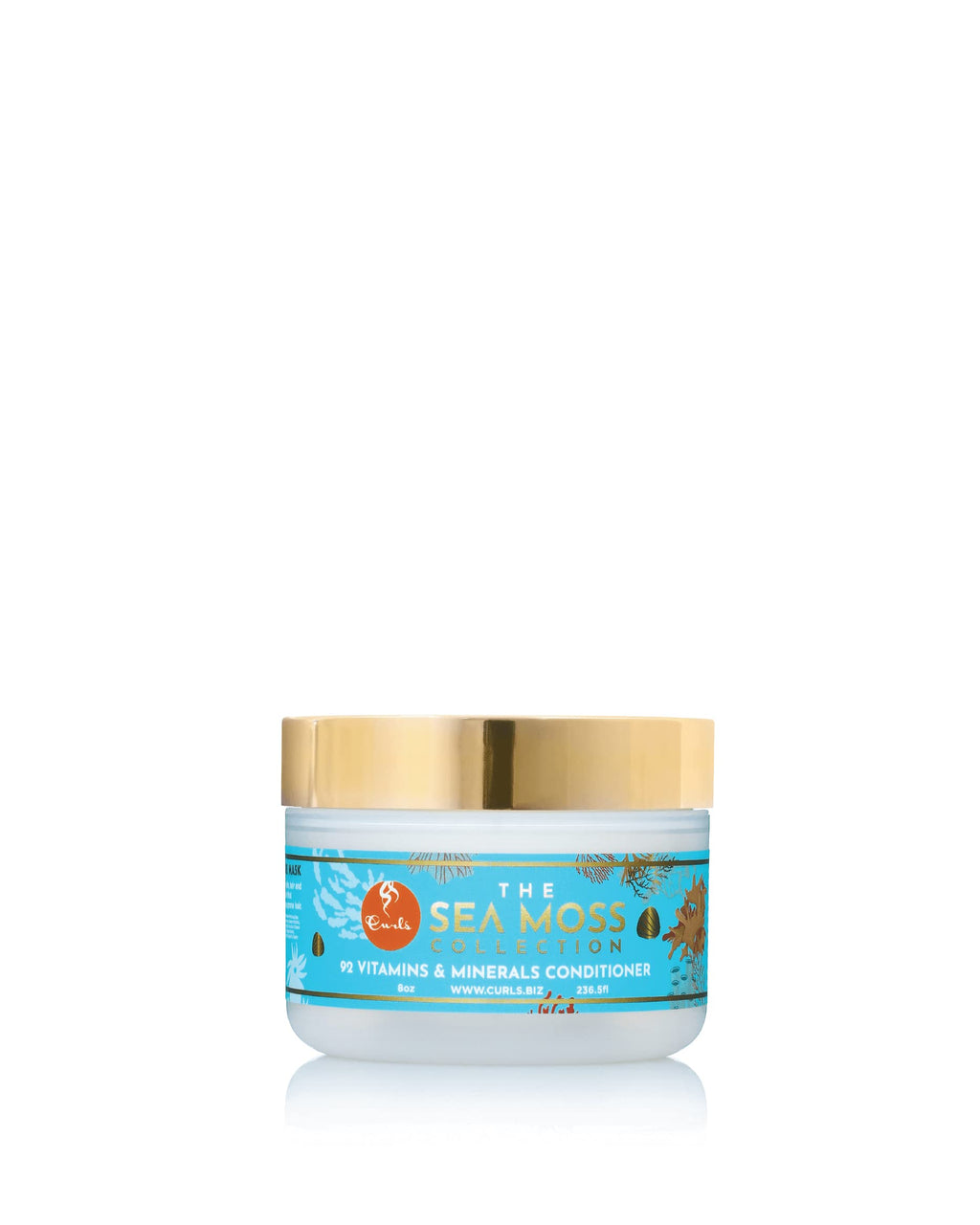 CURLS Sea Moss 92 Minerals Conditioner – Hydration, Strength & Sebum Balance (8oz)