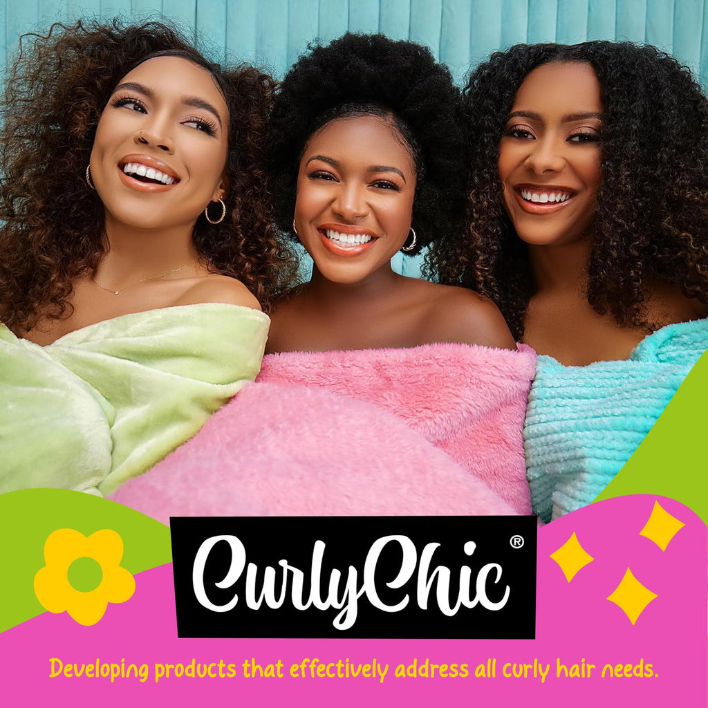 CurlyChic Your Curly Smoothie - Moisturizing Curl Creme for Defined, Healthy Curls