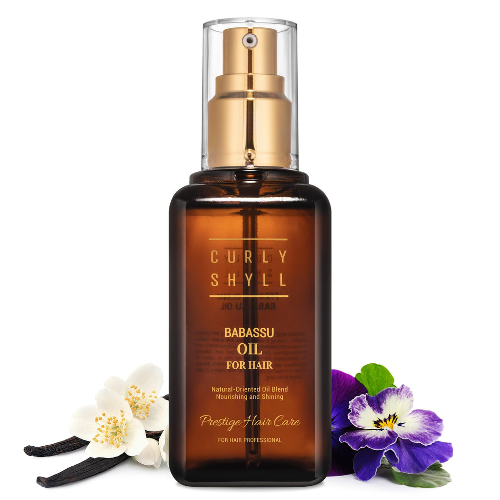 CURLYSHYLL Babassu Oil for Hair – Lightweight Moisturizing Oil, Paraben-Free, 100ml