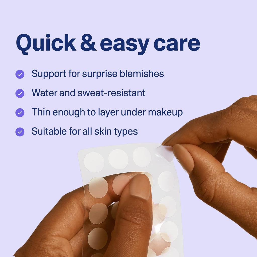 Curology Emergency Spot Patches for Face – Fast-Acting Hydrocolloid (80 Count)