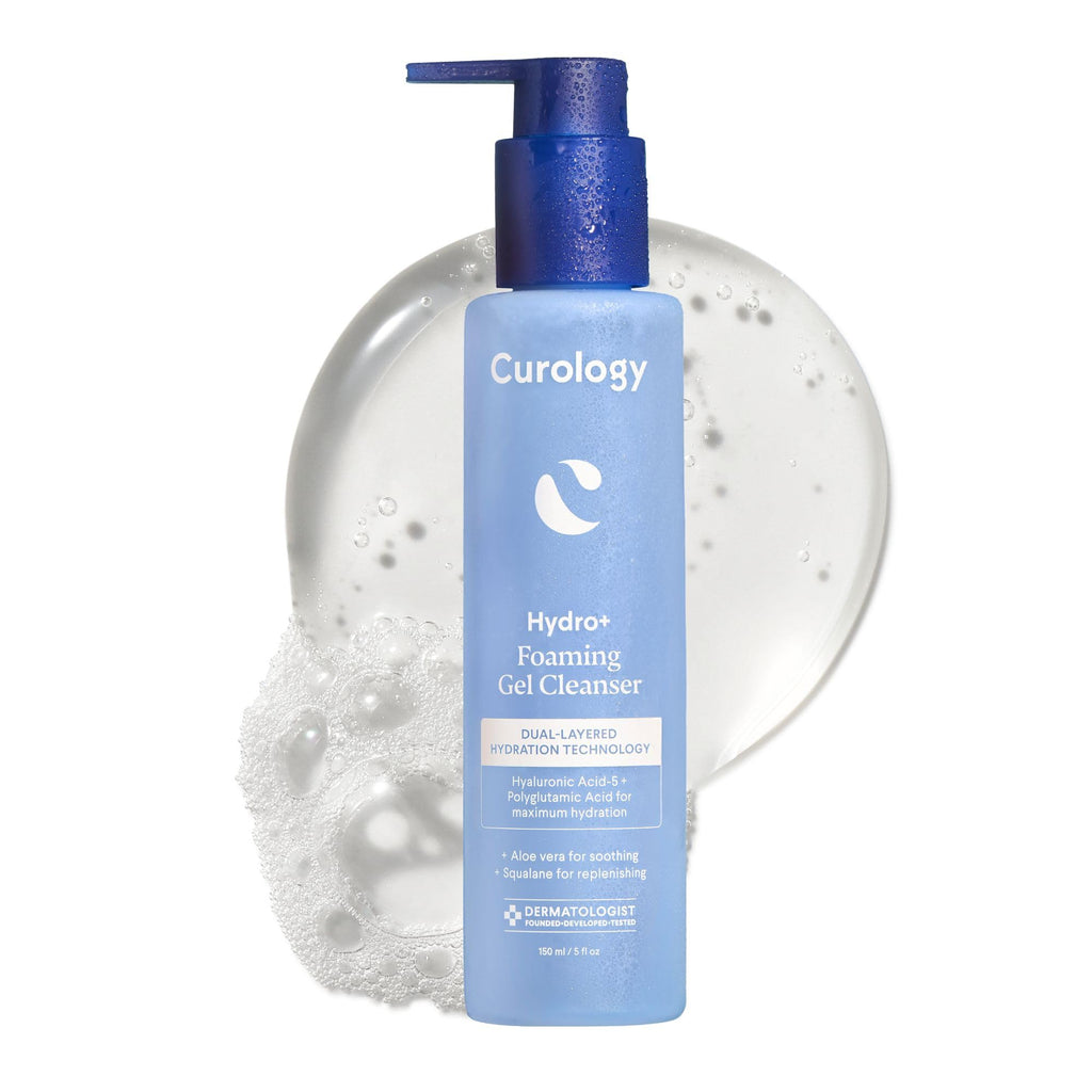 Curology Hydro+ Foaming Gel Cleanser – Hydrating, Fragrance-Free, Gentle for Sensitive Skin